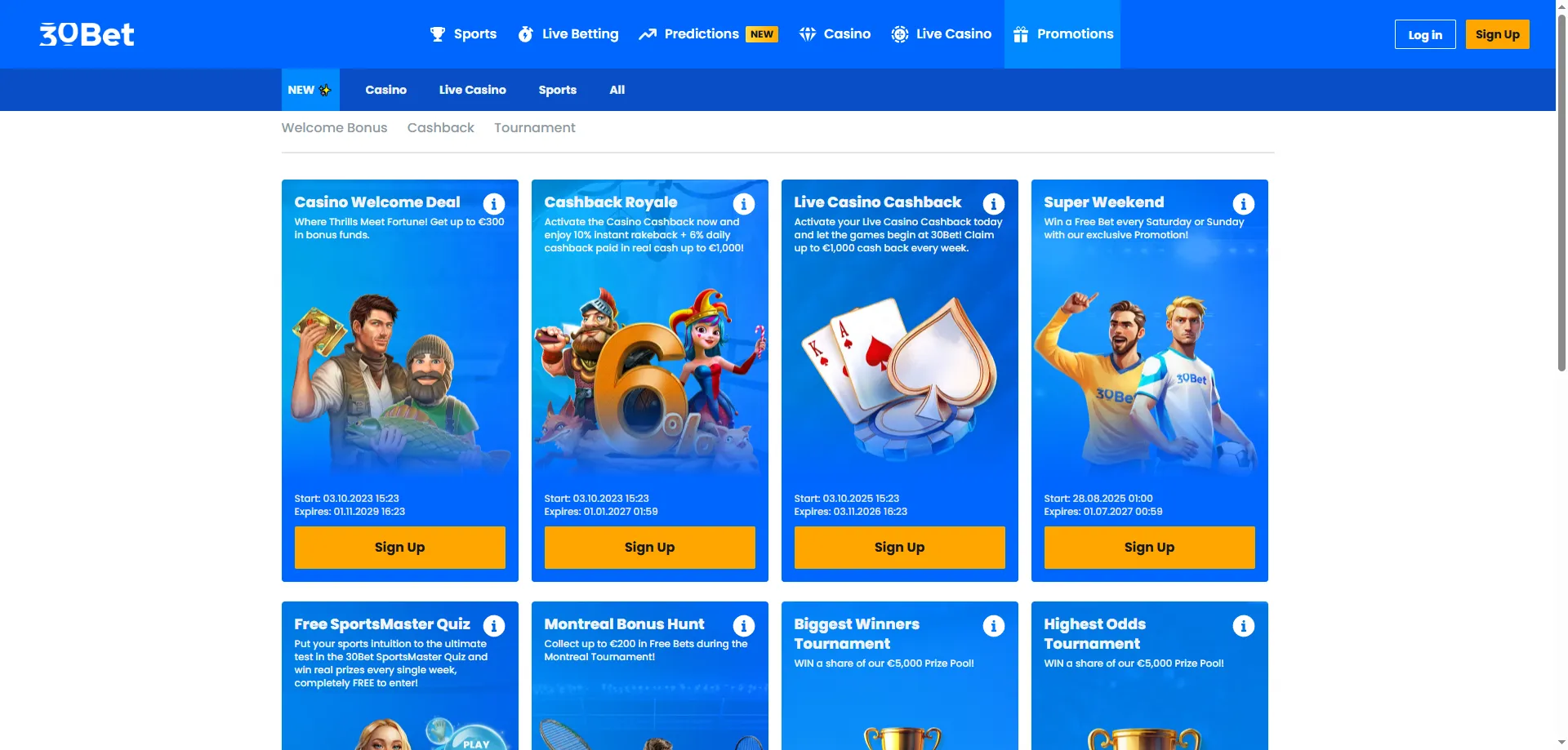 Promoções e bônus exclusivos no 30bet Casino app
